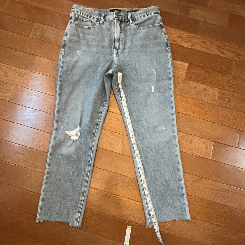 Banana Republic High Rise Slim Light Blue Denim Jeans